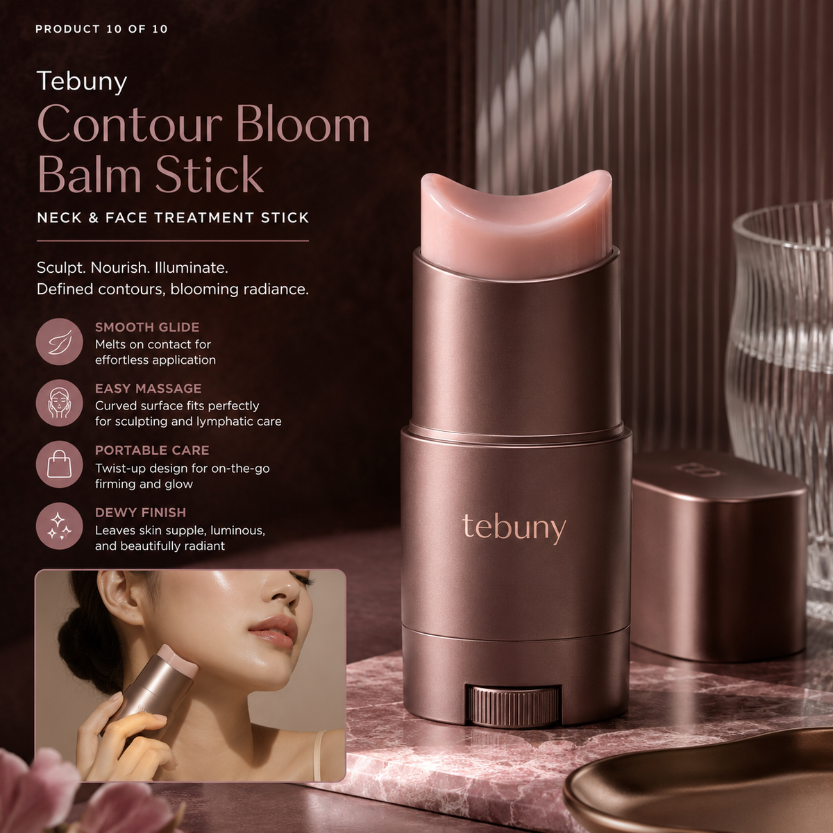 tebuny™ Contour Bloom Sculpting Balm Stick